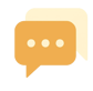 a speech bubble with three dots on it