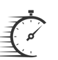 a clock with a speedometer and a speedometer