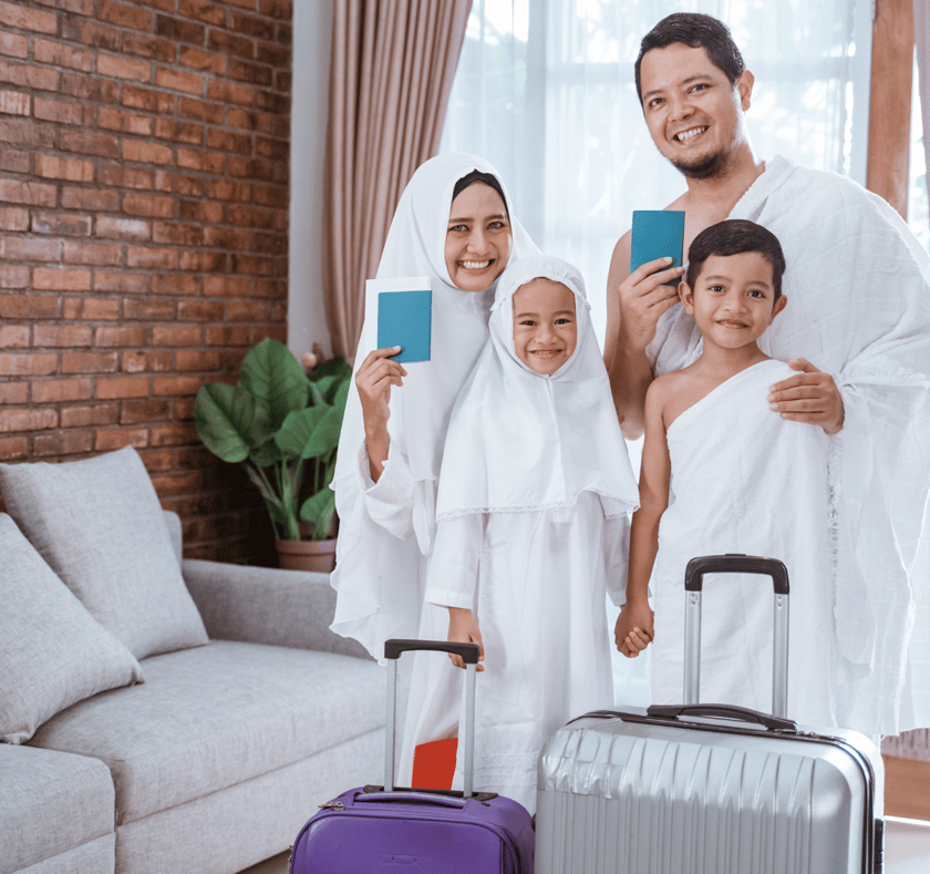 تجهيز حقيبة سفر العمرة
