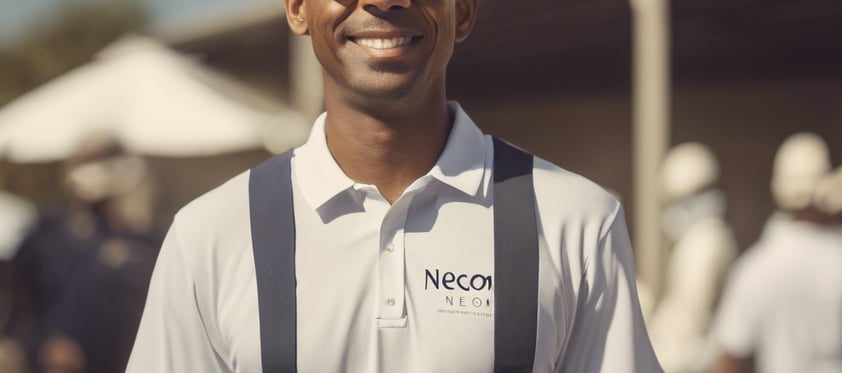 a man in a white shirt and suspender hat with a white hat