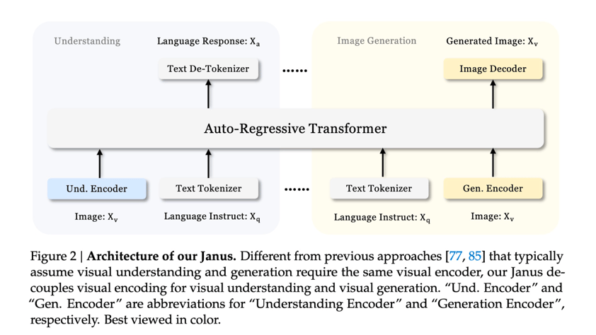 Janus 4model architecture