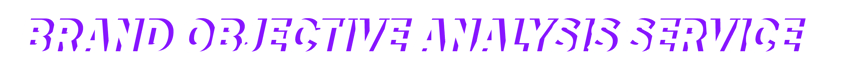 Brand Objective Analysis Service