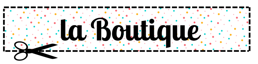 enseigne la boutique