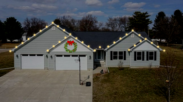 Christmas Light Installation Lincoln Illinois