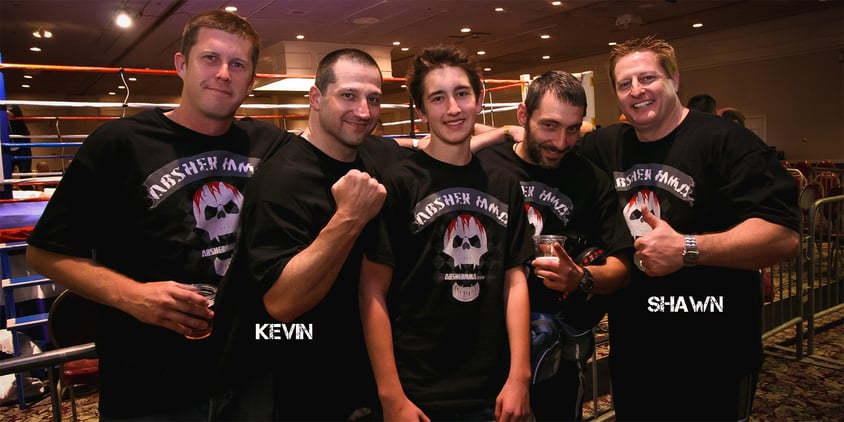 Shawn & Kevin Absher with the Absher MMA Team