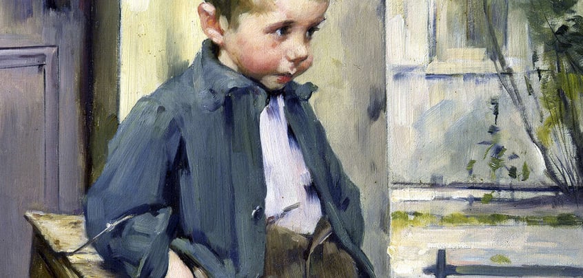 Exclu du jeu, tableau de Jean Geoffroy
