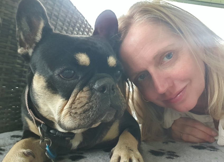 Myself and my French Bulldog Nala
