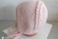 Béguin chaussons roses barbapapa tricot bébé