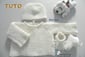 modele tricot layette en PDF