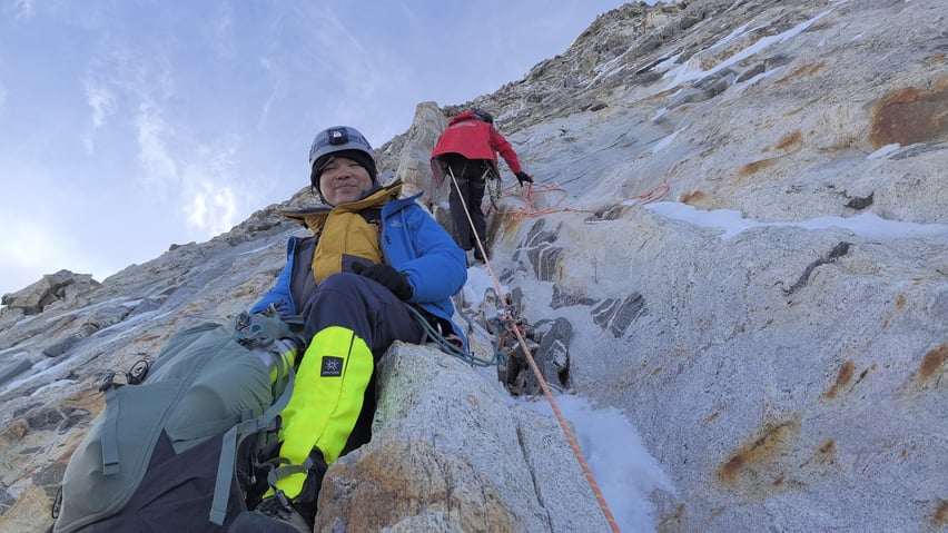 Little Gongga Descent