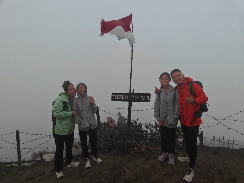 Mount Batur 1717