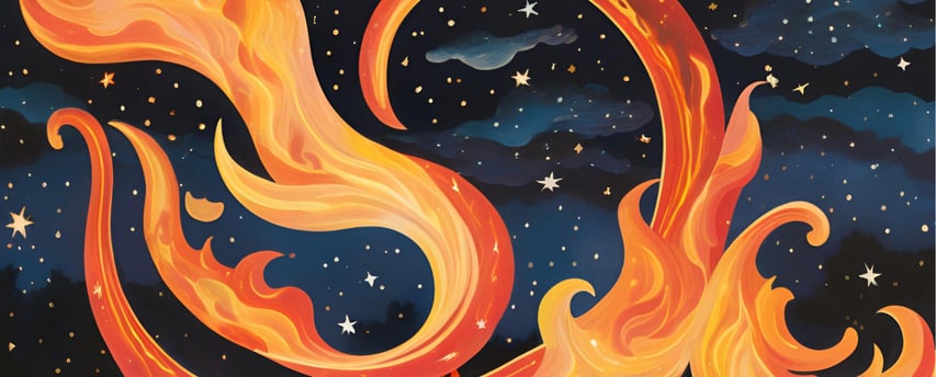 Ateş Burçları 2025 Astroloji Grafiği