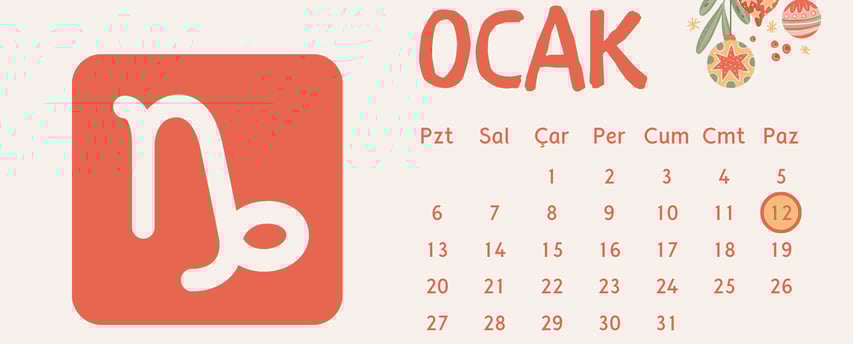 12 ocak ne burcu