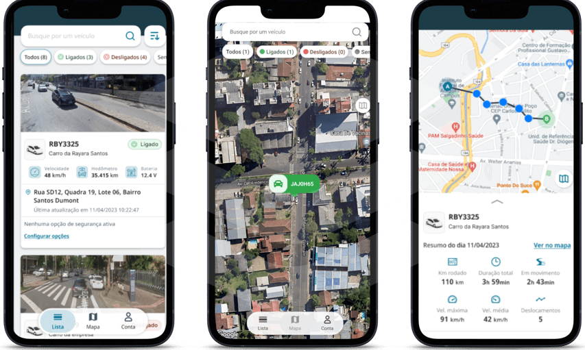 rastreamento de frotas aplicativo