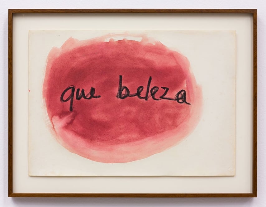 Mira Schendel 'Que beleza', 1966. Créditos: Ricardo Miyada.