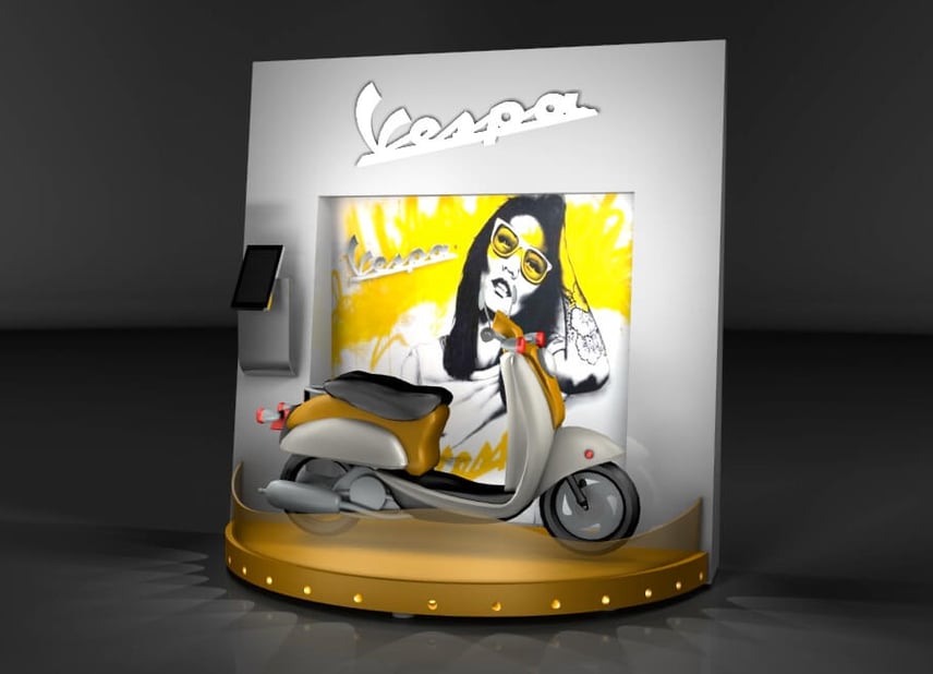 Stand Exhibidor Motos