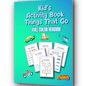 Kid's Activity Book Things That Go: Colors, Shapes, Letters, Numbers Tracing Activity Book For Kids.