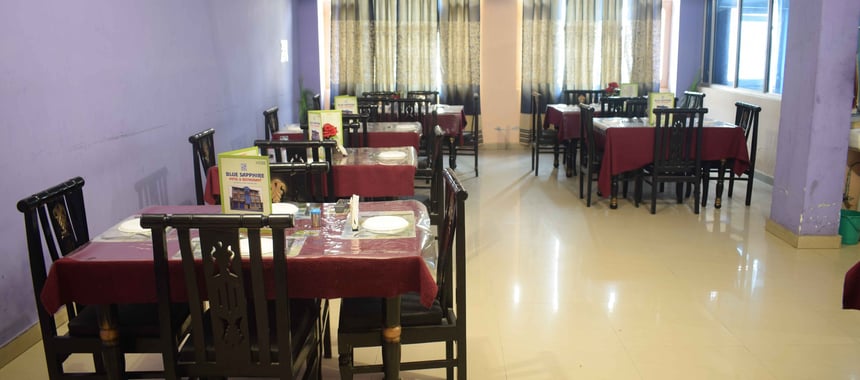 Restaurant at Hotel Blue Sapphire Kishtwar