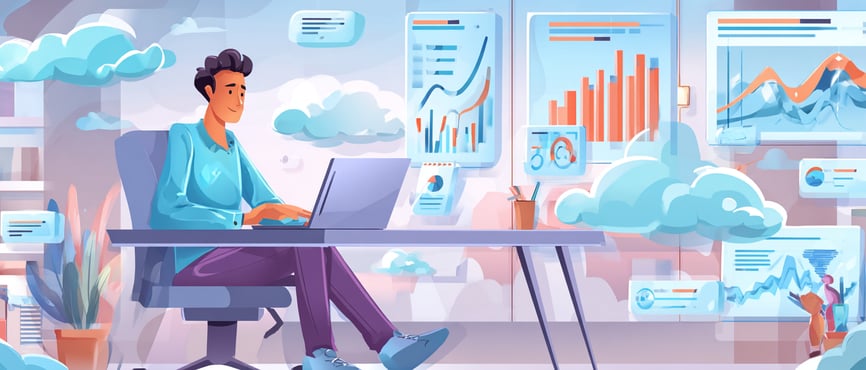 New data learner upskilling in a bold futuristic view