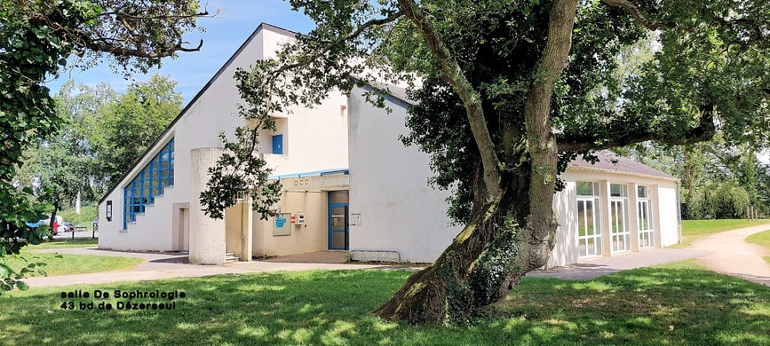 Bâtiment où ont lieu les séances de sophrologie