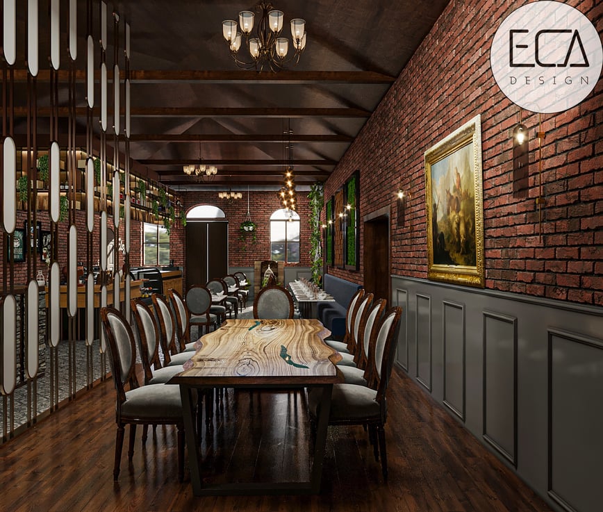 Ankara restoran tasarımı kafe tasarımı iç mimari