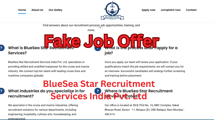 blueseastar recruitment