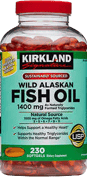 Kirkland Signature Wild Alaskan Fish Oil