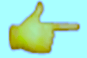 a hand holding a banana peeler in front of a blue sky