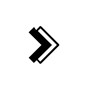 Signo de avanzar ilustrado