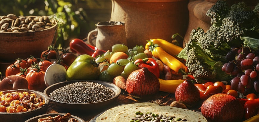 Dieta mexicana tradicional, Comida mexicana saludable, Semillas comestibles Frutos secos en la dieta