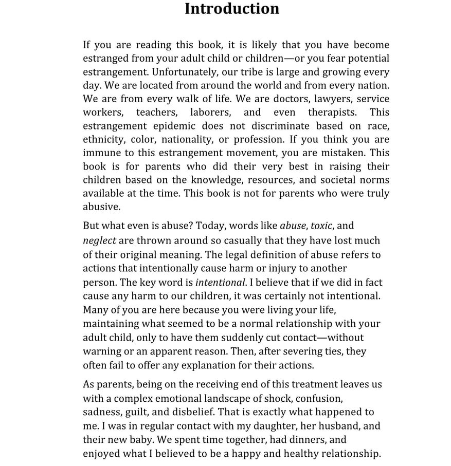 Book Sample of Forget Them Kids Book Vivian King PhD