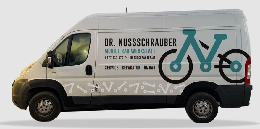 Werkstatt Bus Nussschrauber Fahrrad Service