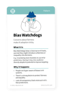 A behaviour x ai pattern showing the bias watchdog.