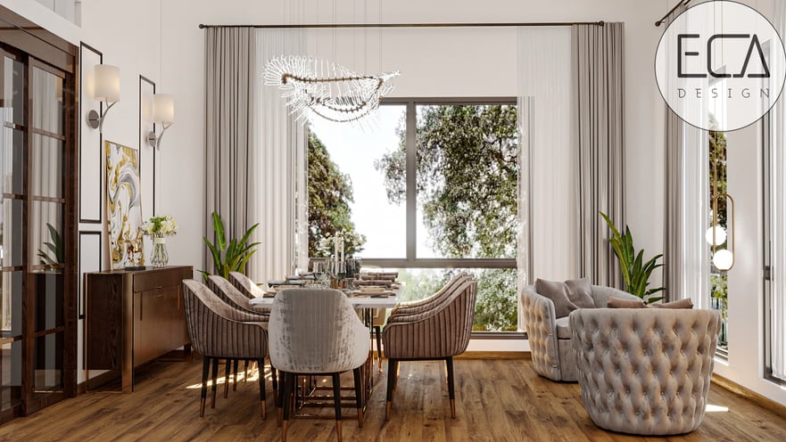 villa iç mekan tasarımı