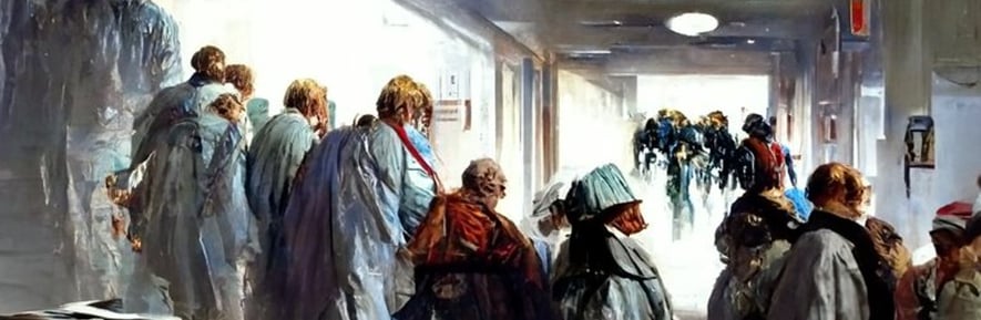 the art and spirit of working  in the chaos of an emergency room