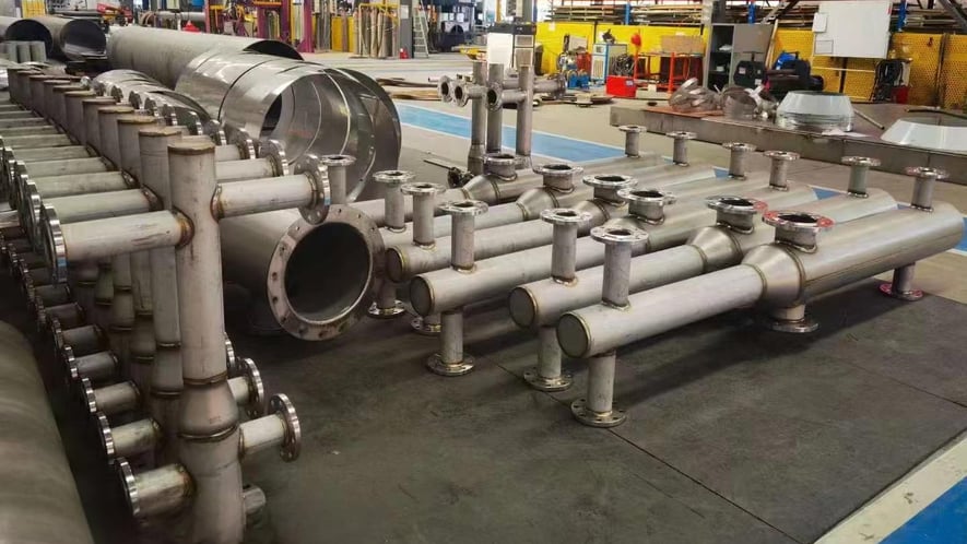 PMI PIPING High Quality Custom Welded Piping and Accessories Fabrication & Solution （2）