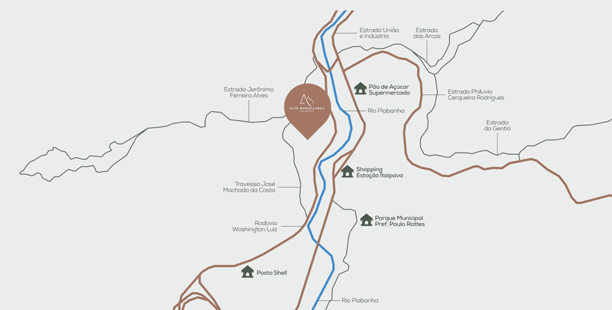 localização alto mangalarga residence