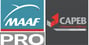 logo MAAF Pro et CAPEB 87