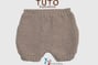 tuto layette bloomer tricot bébé