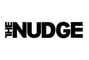 the nudgee nudge logo on a white background