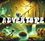 a cartoonish looking cartoonish looking adventure game with a man and a woman