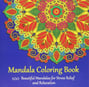 cover of coloring book 100 mandalas
