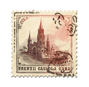 Czech Republic stamp art