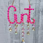 The hot pink cunt suncatcher