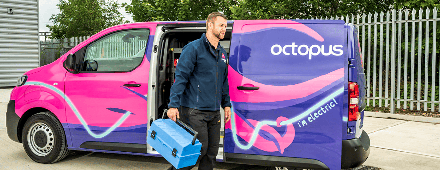 Octopus Energy Van
