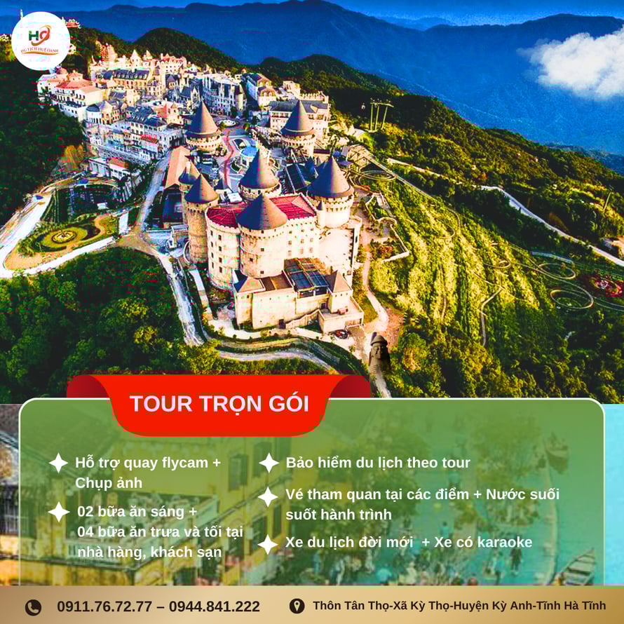 Tour Tham Quan Đà Nẵng-Hội An-Quảng Nam