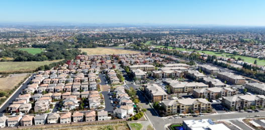 Fiddyment Farm neighborhood in Roseville, CA