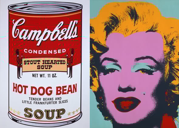 obra de arte produzida em 1962 pelo artista norte americano Andy Warhol.