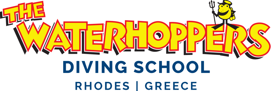 waterhoppers diving school logo