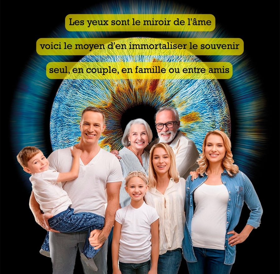 La photographie d'iris en famille